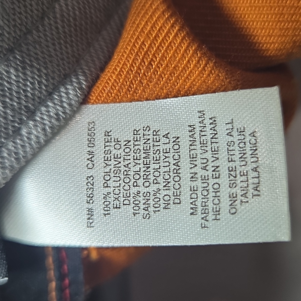 Nike Orange Cap with White Logo - Picture 4 of 7